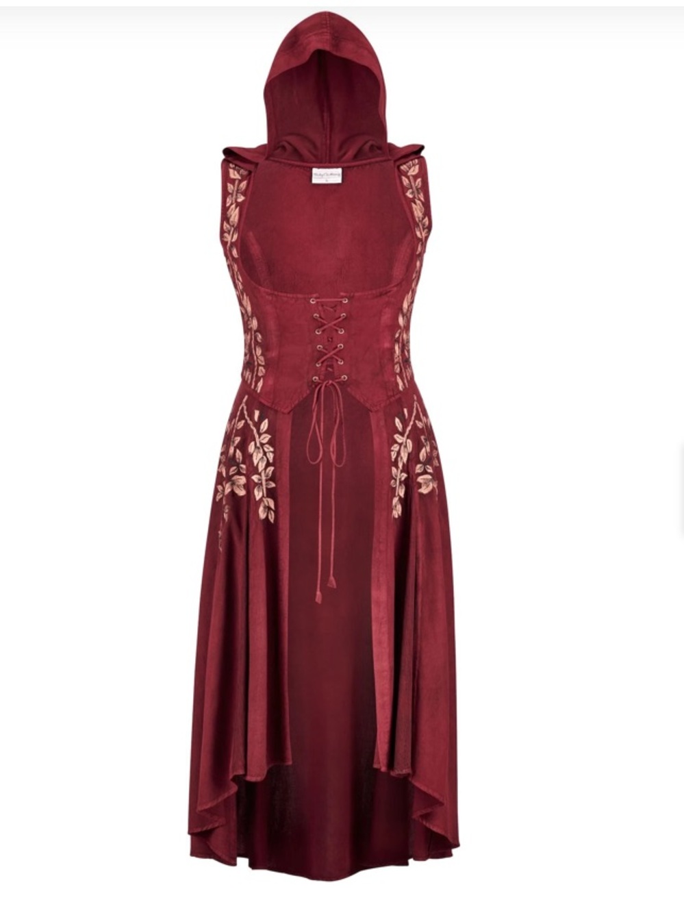 New HolyClothing Tauriel The Hobbit Maxi Corset Overdress Barbie Pink Size 2X - Picture 3 of 11